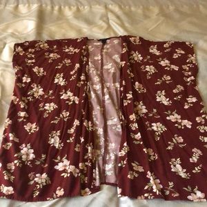 Forever 21 women’s kimono cover up